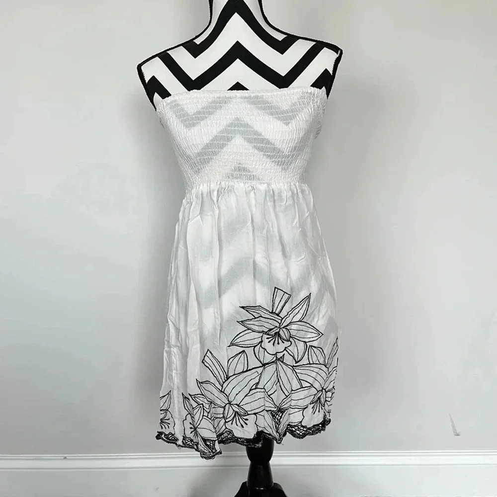 White Swim Coverup‎ Sz Sm